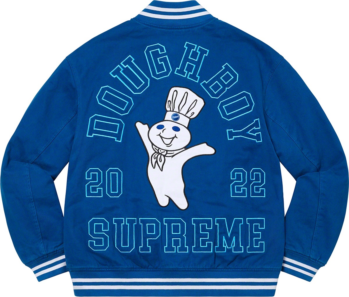 Supreme®/Mitchell & Ness® Doughboy Twill Varsity Jacket view 15